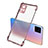 Coque Ultra Fine TPU Souple Housse Etui Transparente H01 pour Vivo V20 Pro 5G Or Rose