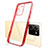 Coque Ultra Fine TPU Souple Housse Etui Transparente H01 pour Vivo V25 Pro 5G Rouge