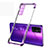 Coque Ultra Fine TPU Souple Housse Etui Transparente H02 pour Huawei Honor 30 Violet