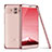 Coque Ultra Fine TPU Souple Housse Etui Transparente H02 pour Huawei Mate 10 Or Rose