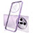 Coque Ultra Fine TPU Souple Housse Etui Transparente H02 pour Oppo Find X7 5G Violet