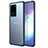 Coque Ultra Fine TPU Souple Housse Etui Transparente H02 pour Samsung Galaxy S20 Ultra 5G Bleu