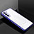 Coque Ultra Fine TPU Souple Housse Etui Transparente H02 pour Samsung Galaxy S21 5G Bleu