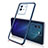 Coque Ultra Fine TPU Souple Housse Etui Transparente H02 pour Vivo iQOO Neo6 5G Bleu