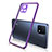 Coque Ultra Fine TPU Souple Housse Etui Transparente H02 pour Vivo iQOO U3 5G Violet