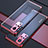 Coque Ultra Fine TPU Souple Housse Etui Transparente H02 pour Vivo X51 5G Rouge