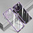 Coque Ultra Fine TPU Souple Housse Etui Transparente H02 pour Vivo X90 Pro 5G Violet