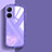 Coque Ultra Fine TPU Souple Housse Etui Transparente H03 pour Realme 10S 5G Violet