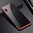 Coque Ultra Fine TPU Souple Housse Etui Transparente H03 pour Samsung Galaxy Note 10 5G Rouge