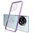 Coque Ultra Fine TPU Souple Housse Etui Transparente H04 pour OnePlus 11 5G Violet