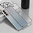 Coque Ultra Fine TPU Souple Housse Etui Transparente H04 pour Samsung Galaxy S21 5G Argent