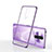 Coque Ultra Fine TPU Souple Housse Etui Transparente H04 pour Xiaomi Redmi K30 4G Violet