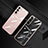 Coque Ultra Fine TPU Souple Housse Etui Transparente H06 pour Samsung Galaxy S22 5G Or Rose