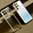 Coque Ultra Fine TPU Souple Housse Etui Transparente H08 pour Samsung Galaxy S21 Ultra 5G Or