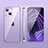 Coque Ultra Fine TPU Souple Housse Etui Transparente H09 pour Apple iPhone 13 Mini Violet