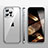 Coque Ultra Fine TPU Souple Housse Etui Transparente H09 pour Apple iPhone 14 Pro Argent