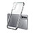 Coque Ultra Fine TPU Souple Housse Etui Transparente H09 pour Samsung Galaxy S21 Plus 5G Argent