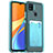 Coque Ultra Fine TPU Souple Housse Etui Transparente HD1 pour Xiaomi POCO C3 Bleu Ciel