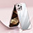 Coque Ultra Fine TPU Souple Housse Etui Transparente LD2 pour Apple iPhone 14 Pro Max Or Rose