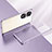 Coque Ultra Fine TPU Souple Housse Etui Transparente LD2 pour Huawei Honor 70 Pro 5G Violet