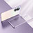 Coque Ultra Fine TPU Souple Housse Etui Transparente LD2 pour Huawei Honor 80 5G Violet