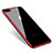 Coque Ultra Fine TPU Souple Housse Etui Transparente Q06 pour Apple iPhone 7 Plus Rouge