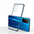 Coque Ultra Fine TPU Souple Housse Etui Transparente S01 pour Huawei Honor Play4 5G Bleu