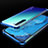 Coque Ultra Fine TPU Souple Housse Etui Transparente S01 pour Oppo Reno3 Bleu