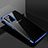 Coque Ultra Fine TPU Souple Housse Etui Transparente S01 pour Samsung Galaxy S20 5G Bleu