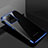 Coque Ultra Fine TPU Souple Housse Etui Transparente S01 pour Samsung Galaxy S20 Ultra 5G Bleu