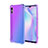 Coque Ultra Fine TPU Souple Housse Etui Transparente S01 pour Xiaomi Redmi 9AT Violet