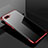 Coque Ultra Fine TPU Souple Housse Etui Transparente S02 pour Oppo RX17 Neo Rouge