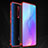 Coque Ultra Fine TPU Souple Housse Etui Transparente S02 pour Xiaomi Mi 9T Pro Rouge