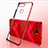 Coque Ultra Fine TPU Souple Housse Etui Transparente S03 pour Huawei Honor V20 Rouge