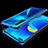 Coque Ultra Fine TPU Souple Housse Etui Transparente S03 pour Huawei Nova 6 Bleu