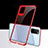 Coque Ultra Fine TPU Souple Housse Etui Transparente S03 pour Samsung Galaxy S20 Plus Rouge