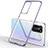 Coque Ultra Fine TPU Souple Housse Etui Transparente S04 pour Huawei P40 Violet