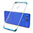 Coque Ultra Fine TPU Souple Housse Etui Transparente S06 pour Huawei Honor V20 Bleu