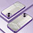 Coque Ultra Fine TPU Souple Housse Etui Transparente SY1 pour Apple iPhone 14 Violet