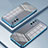 Coque Ultra Fine TPU Souple Housse Etui Transparente SY1 pour Oppo A55 5G Bleu