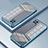 Coque Ultra Fine TPU Souple Housse Etui Transparente SY1 pour Oppo A72 5G Bleu