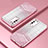 Coque Ultra Fine TPU Souple Housse Etui Transparente SY2 pour Huawei Honor X10 5G Or Rose