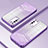 Coque Ultra Fine TPU Souple Housse Etui Transparente SY2 pour Huawei Honor X10 5G Violet