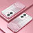 Coque Ultra Fine TPU Souple Housse Etui Transparente SY2 pour Oppo A2 5G Or Rose