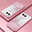 Coque Ultra Fine TPU Souple Housse Etui Transparente SY2 pour Realme 11 5G Or Rose