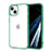 Coque Ultra Fine TPU Souple Housse Etui Transparente YJ2 pour Apple iPhone 13 Vert Nuit