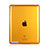 Coque Ultra Fine TPU Souple Transparente pour Apple iPad 2 Jaune