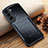 Coque Ultra Fine TPU Souple Transparente T06 pour Samsung Galaxy S22 5G Noir Petit