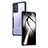 Coque Ultra Fine TPU Souple Transparente T08 pour Samsung Galaxy A72 4G Noir