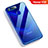 Coque Ultra Fine TPU Souple Transparente T12 pour Huawei Honor V20 Bleu